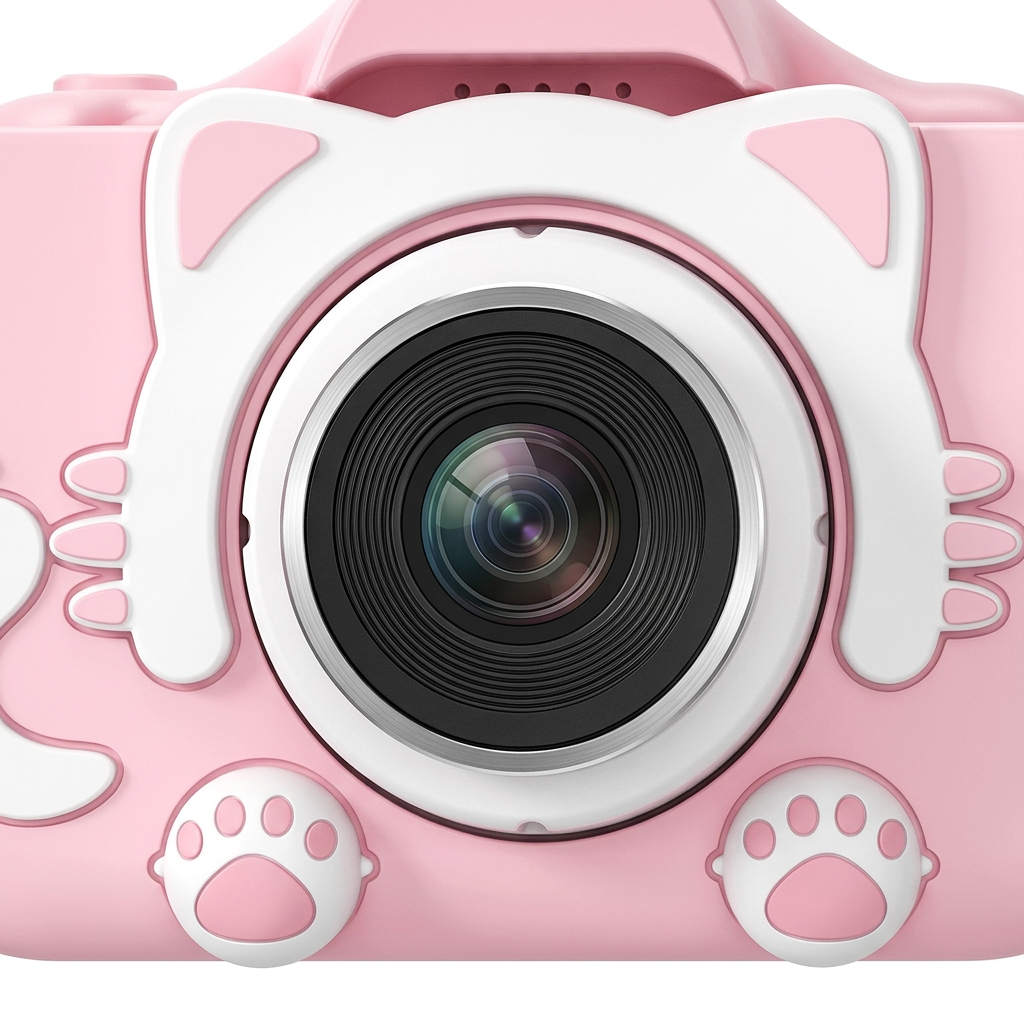 Kids Camera Lens Close-up