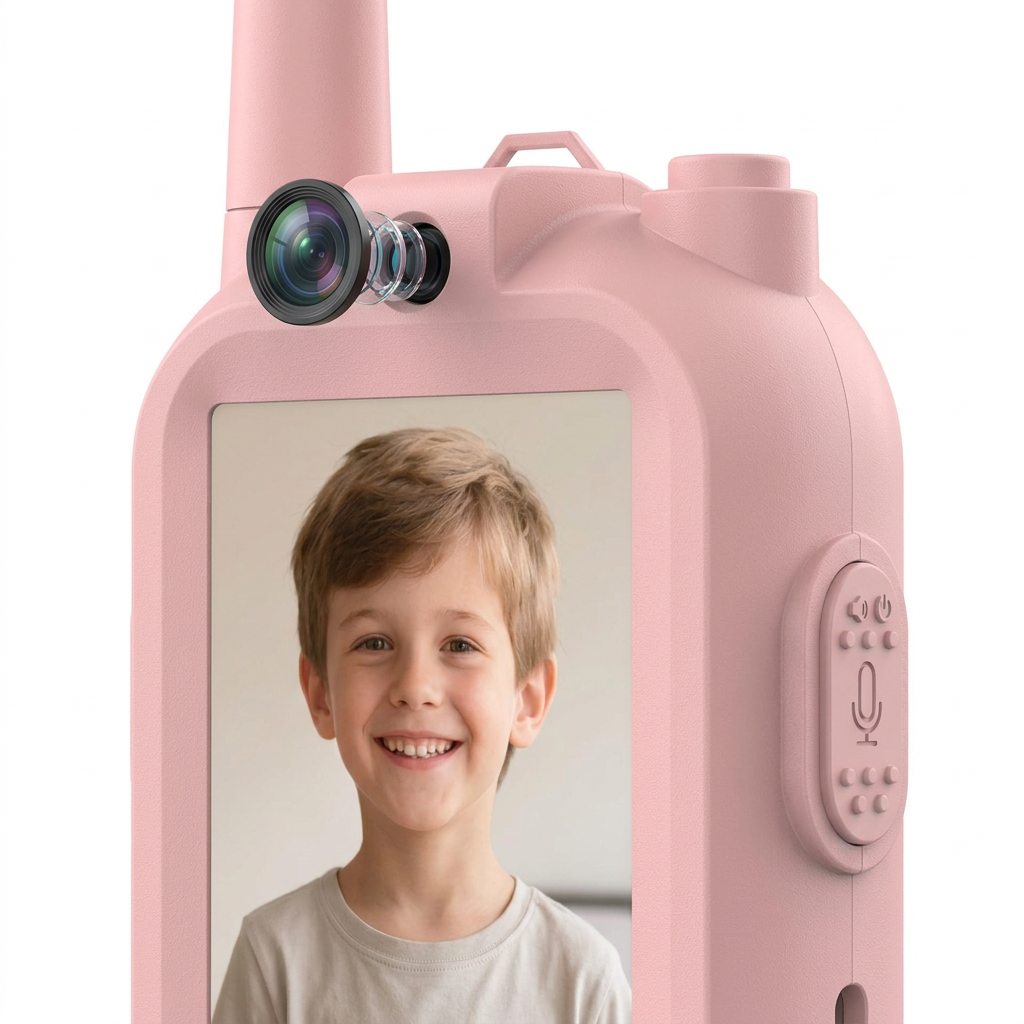 Kids Walkie Talkie Detail Closeup