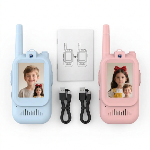 Kids Walkie Talkie Package Contents